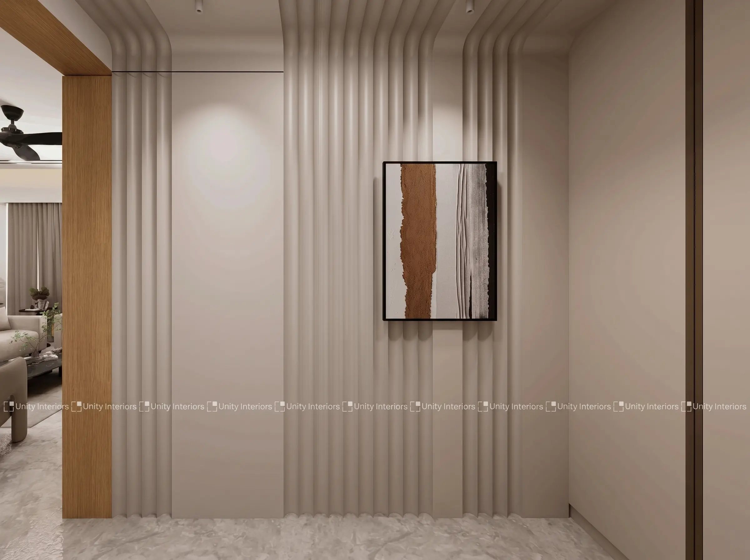Foyer Design, Unity Interiors, Ekta Makadia