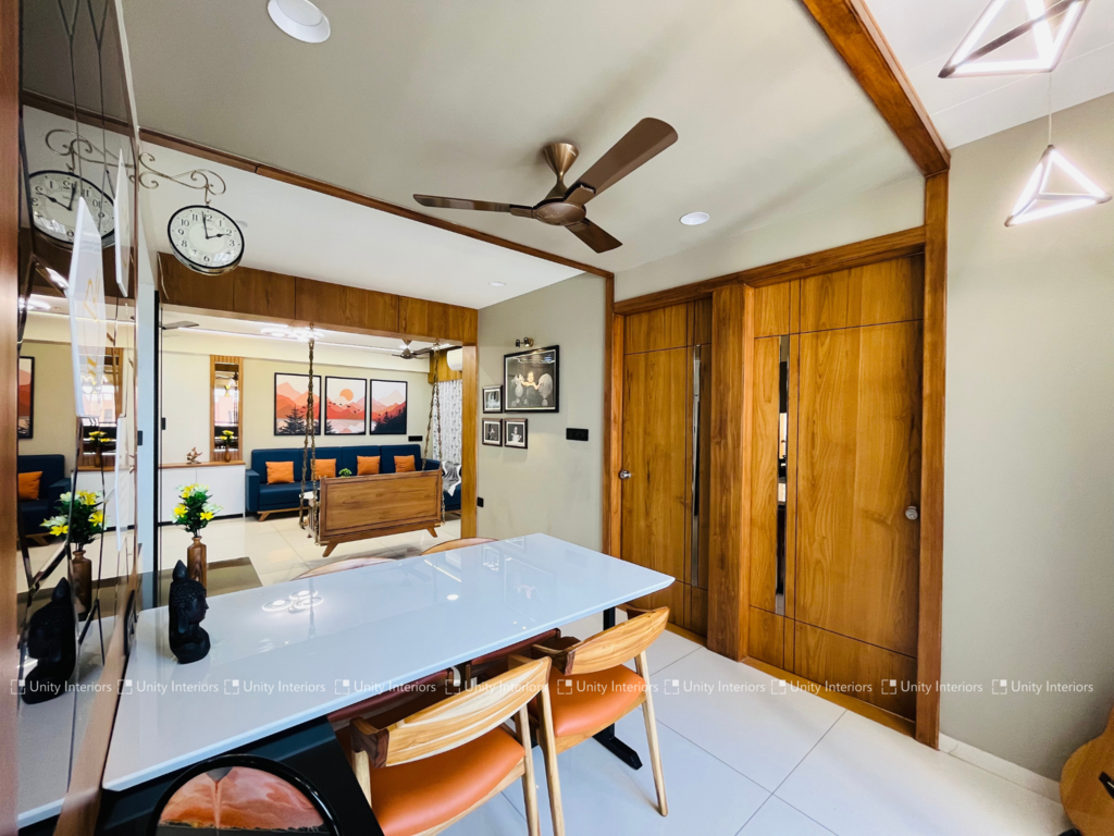 Modern Interior Designing for 3 BHK house